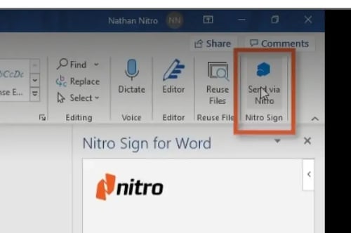How to add an electronic signature in microsoft word 1